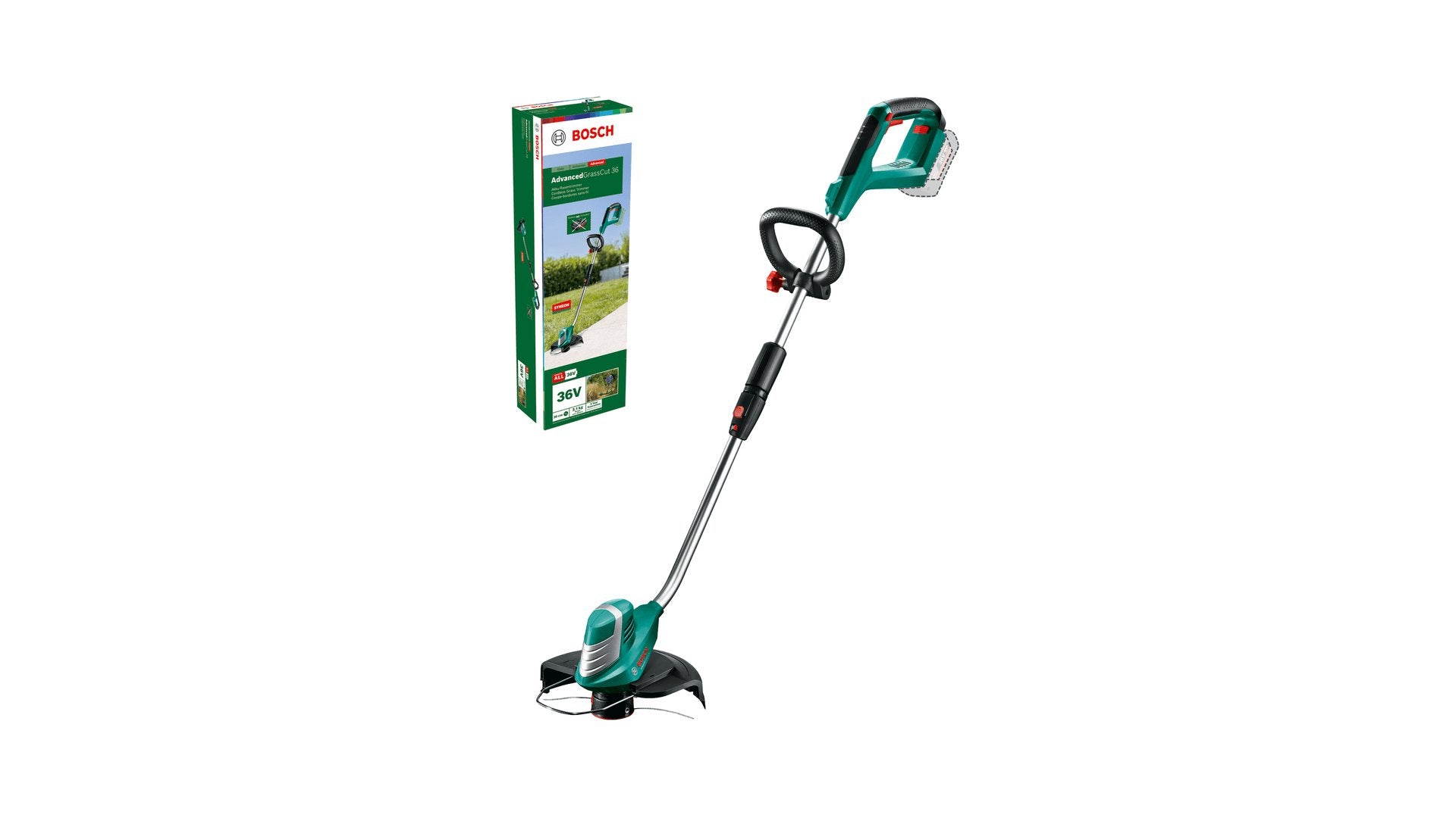 EAN 3165140887779 - Bosch Advanced GrassCut 36 30 cm Batería Negro, Verde, Plata imagen 5