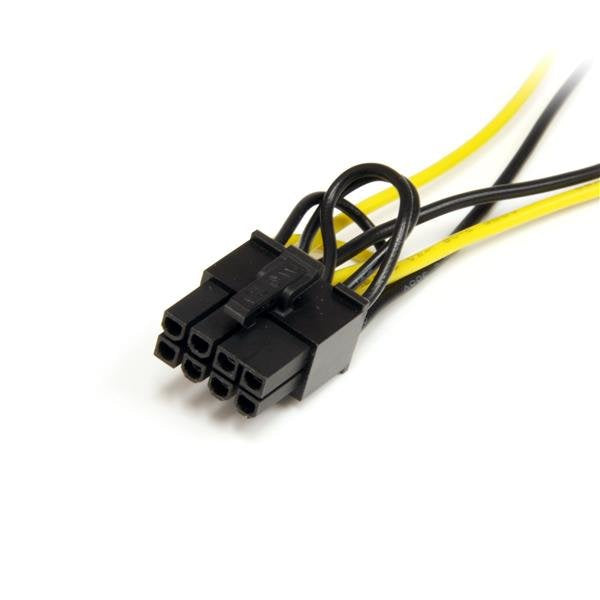 Startech Cable Alimentacion Sata A Conector 8 Pines De Tarjeta Grafica Pci Satpciex8adp