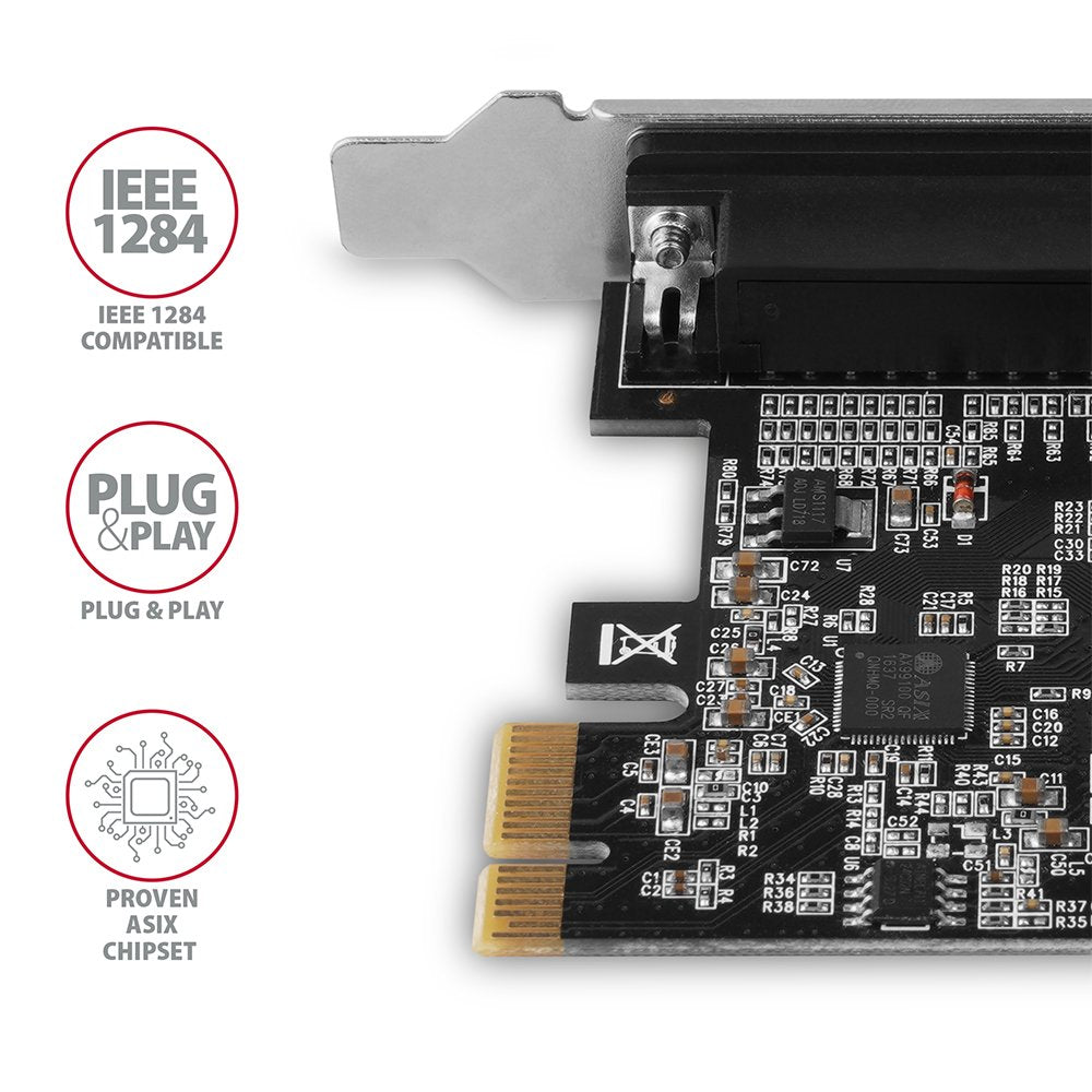 EAN 8595247906434 - Axagon PCEA-P1N tarjeta y adaptador de interfaz Interno Paralelo imagen 4