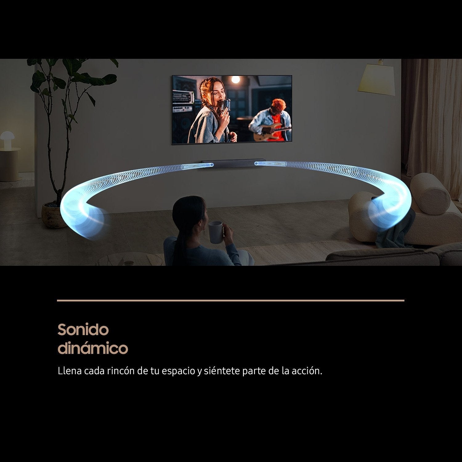 Barra De Sonido Samsung Hw-B400f/Zf 2.0 40w - Dolby 2.0 - Bluetooth 4.2, Usb, Hdmi, Audio Optico - Mando A Distancia -