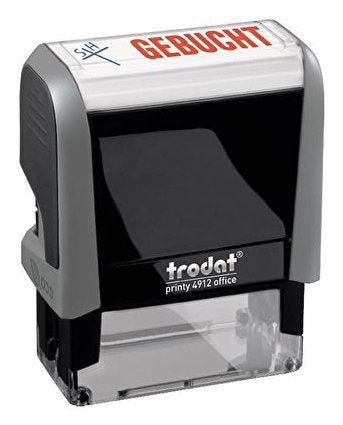 Wedo Mempel Office Printy 4912, Modell 4.0, Text Gehcht