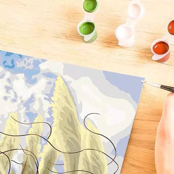 Ravensburger Creart - Hierba En El Viento, Pintura 23611