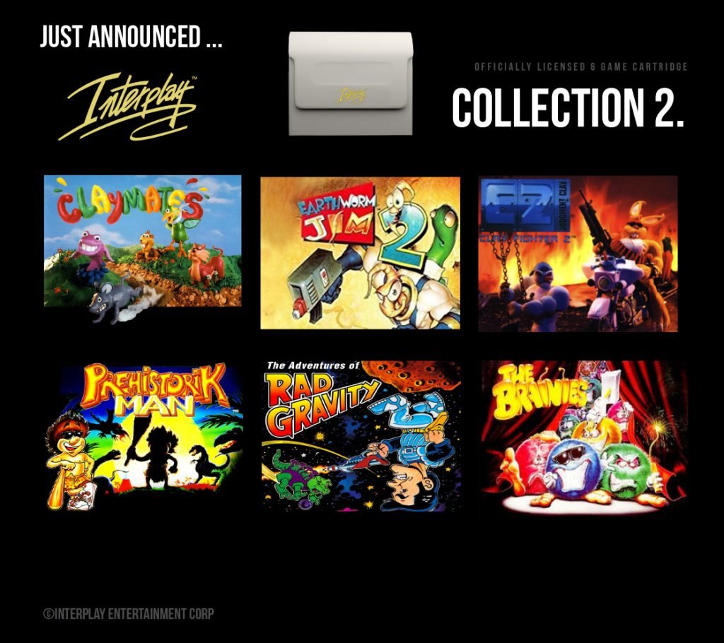 Cartucho Evercade Interplay Cartridge 2