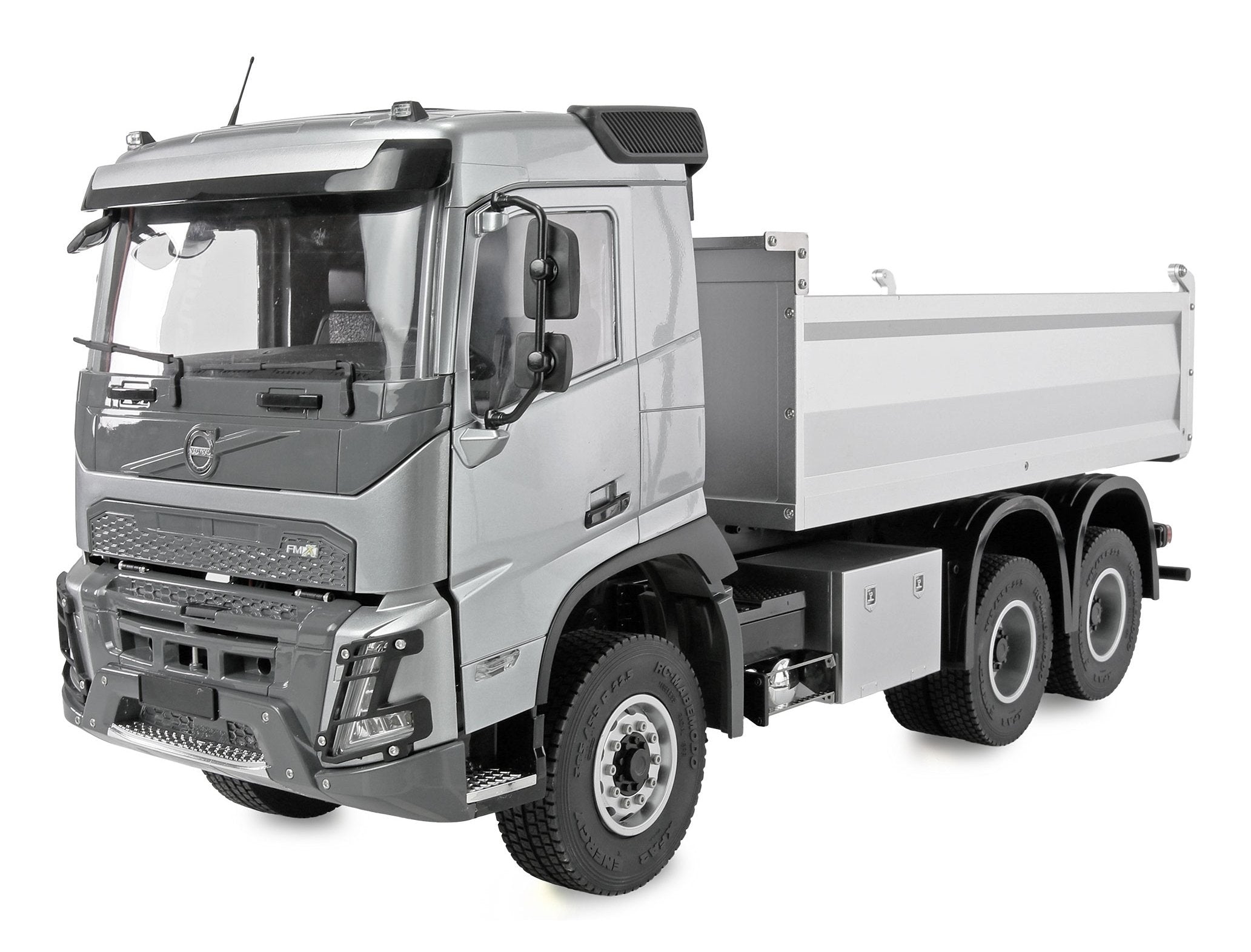 Amewi Volvo Fmx E015 Muldenkipper 6x4 1:14 Rtr Plata 14+