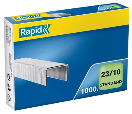 Rapid Caja De 1000 Grapas Estándar 23/10 Galvanizadas