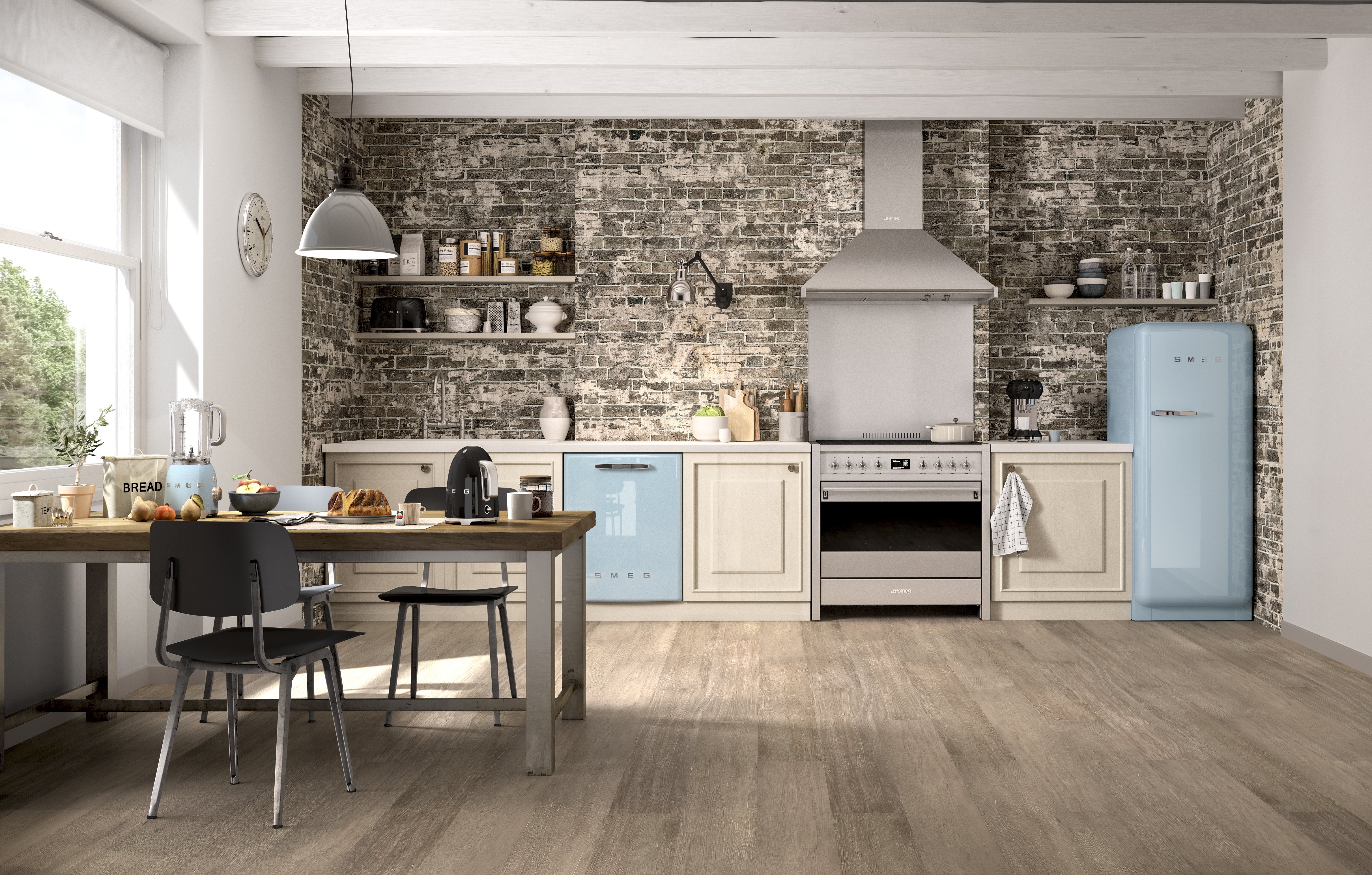 EAN 8017709187002 - Smeg TSF01BLEU tostadora 6 2 rebanada(s) 950 W Negro imagen 13