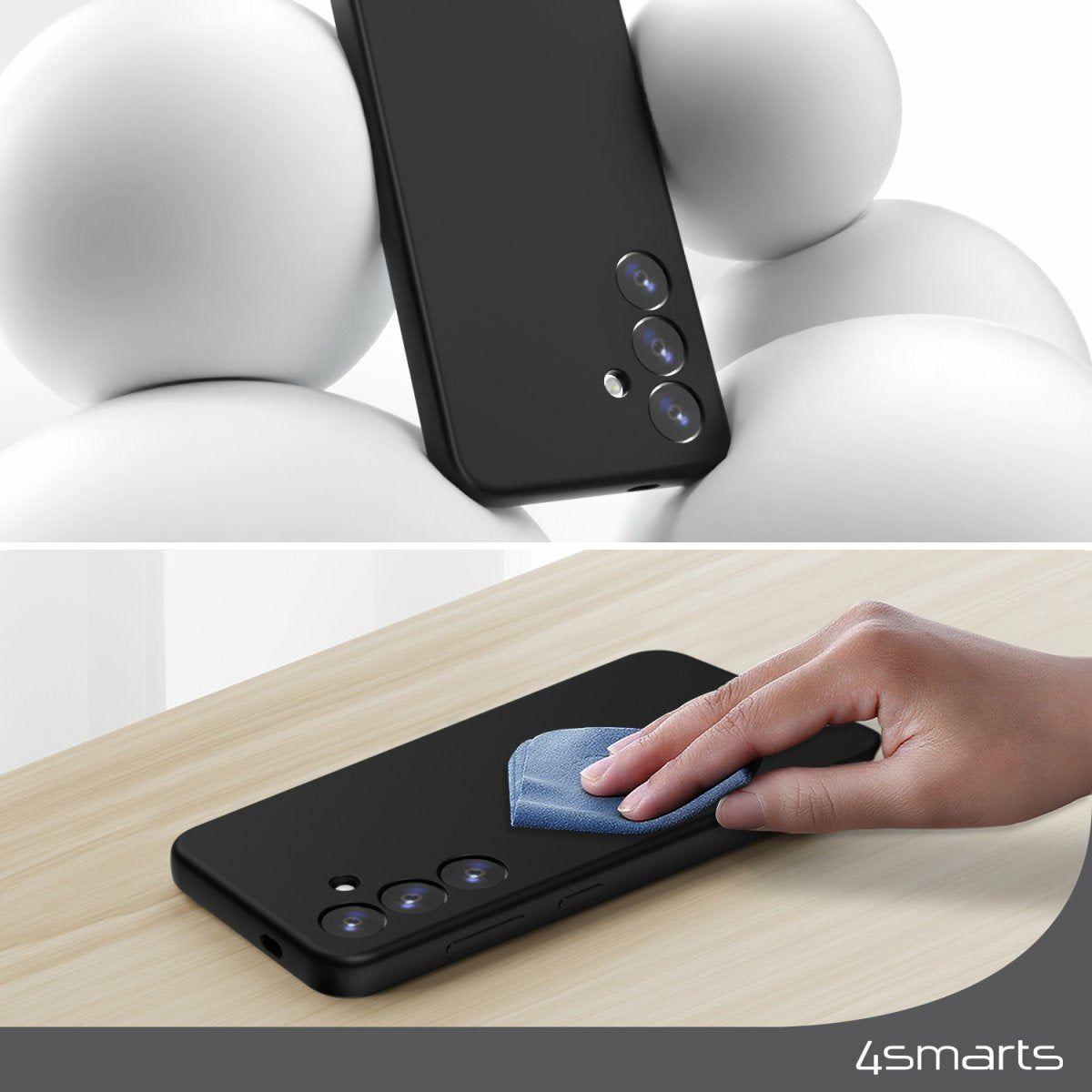 EAN 4252011908493 - 4smarts 541028 funda para teléfono móvil 16,8 cm (6.6") Negro imagen 2
