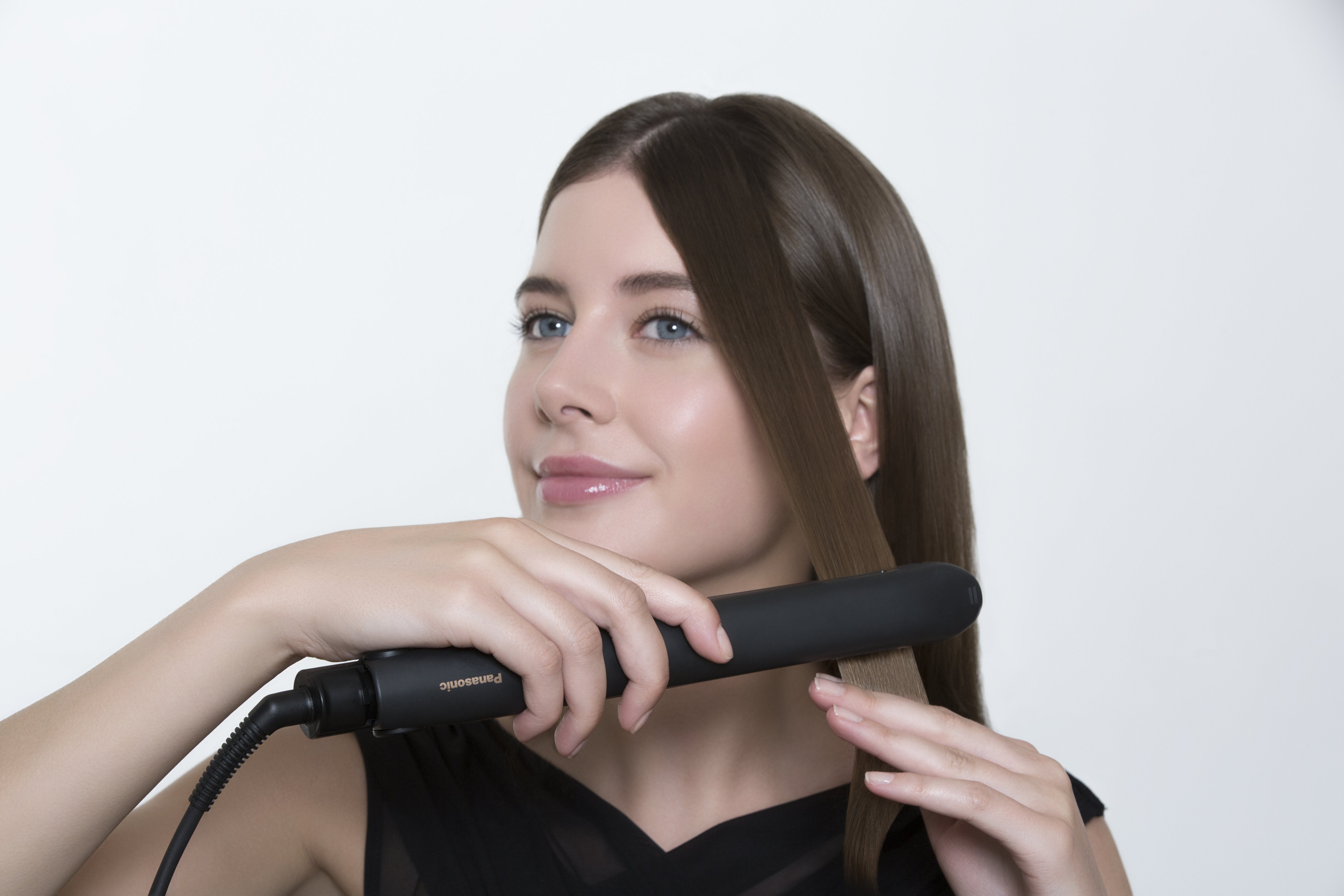 Plancha Para El Pelo Panasonic Eh-Phs9k Glätteisen Negro