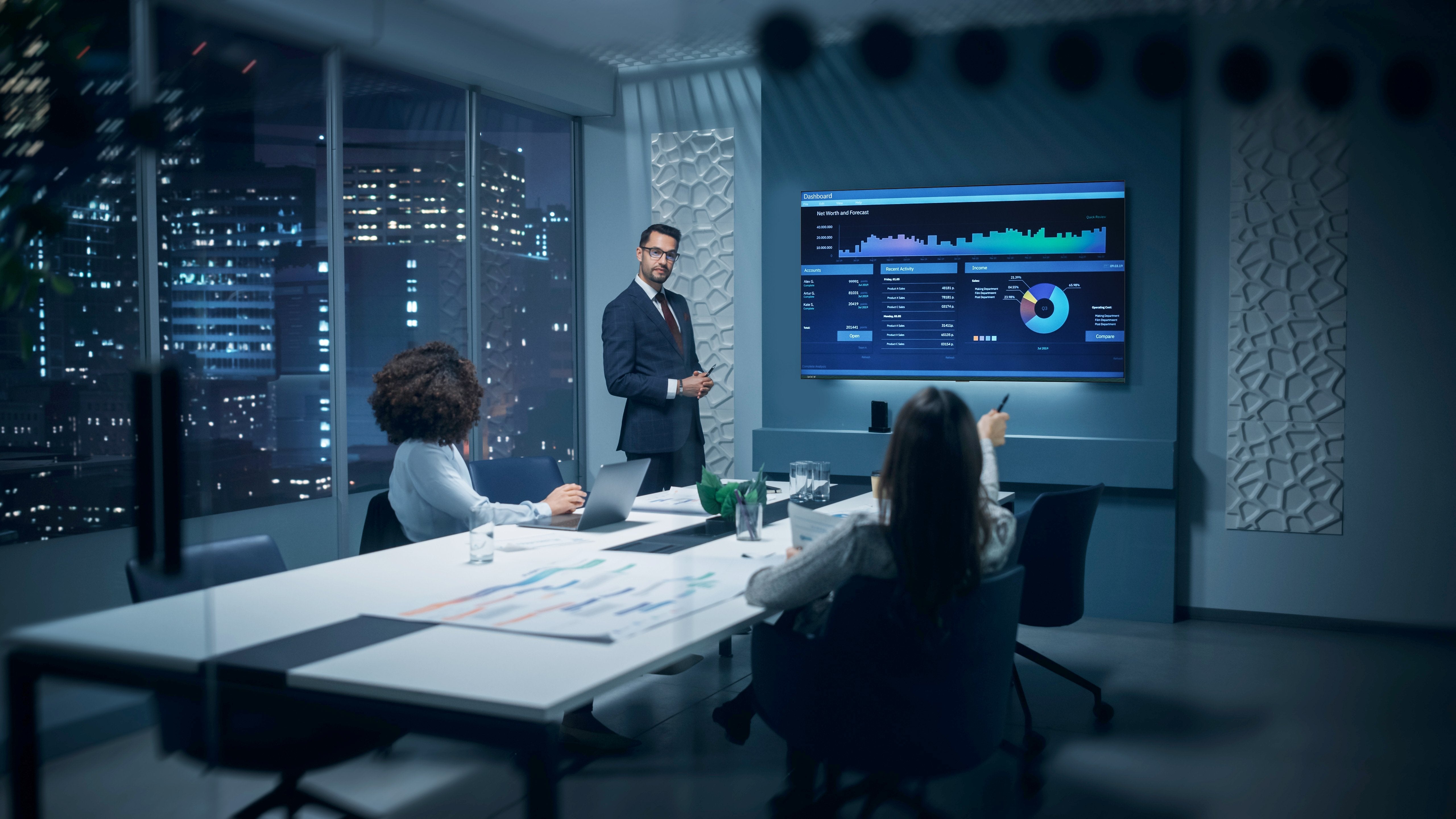 Avocor Avk-9810 Pantalla De Señalización 2,49 M (98") Led Wifi 450 Cd / M² 4k Ultra Hd Procesador Incorporado Android 16/7