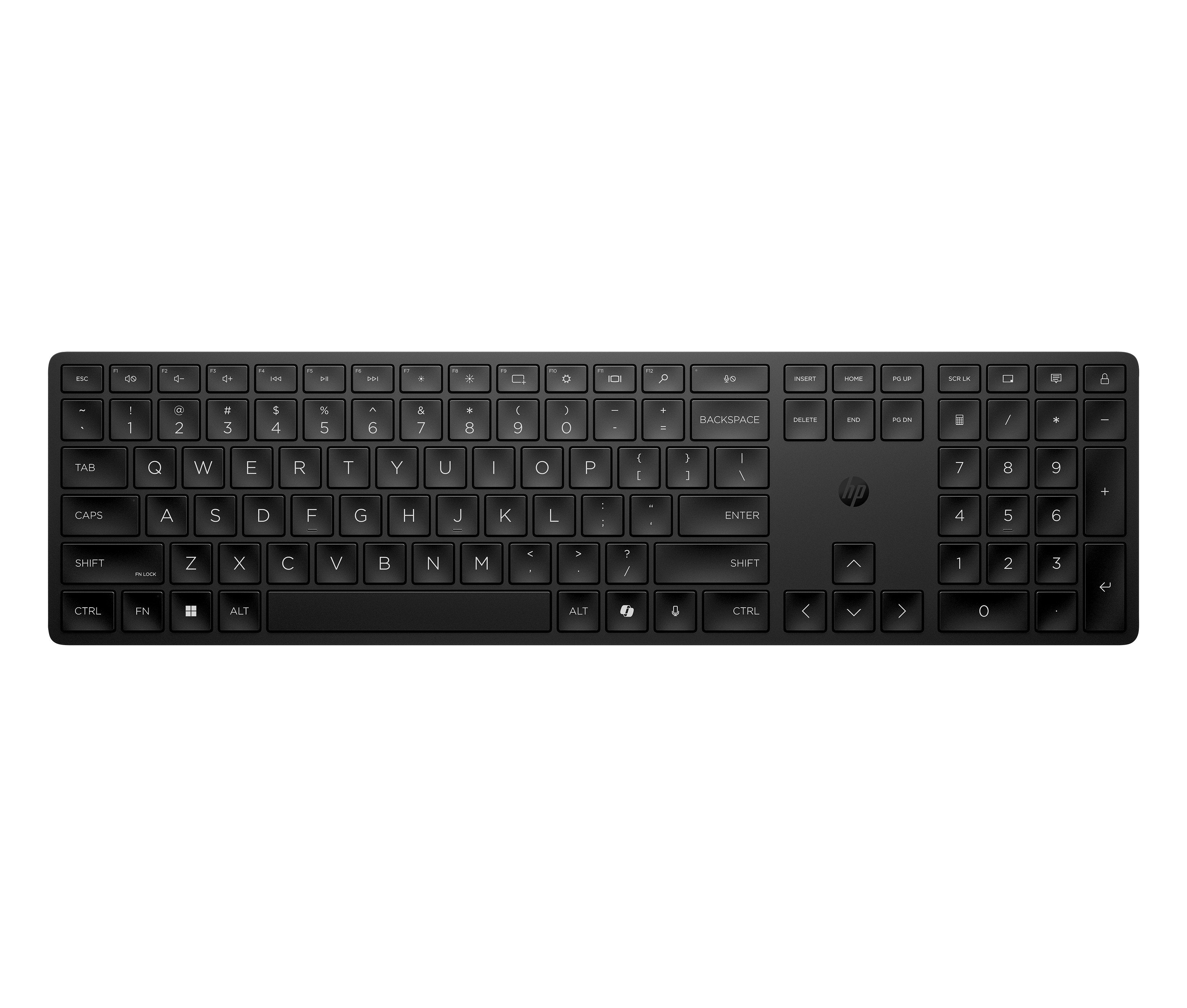 EAN 0196188160459 - HP 455 Programmable Wireless Keyboard teclado Hogar PS/2 Negro imagen 1