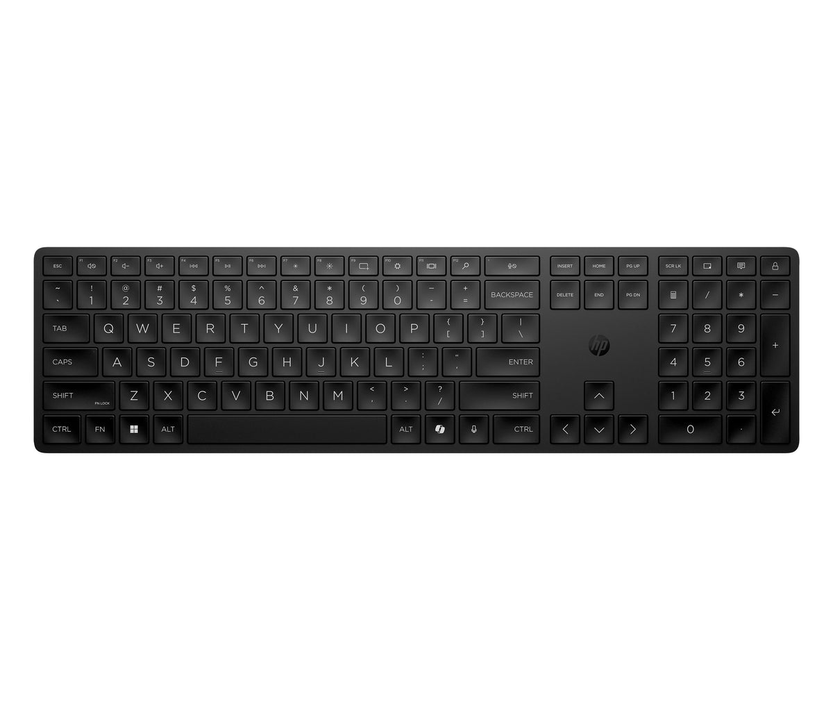 EAN 0196188160466 - HP 455 PROGRAMMABLE WIRELESS KEYBOARD (FR) - Tastatur teclado Hogar PS/2 Negro imagen 1