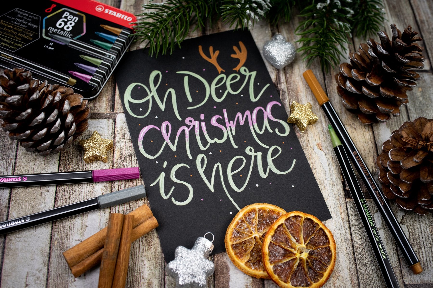 EAN 4006381530279 - STABILO Pen 68 metallic rotulador Medio Verde 1 pieza(s) imagen 7