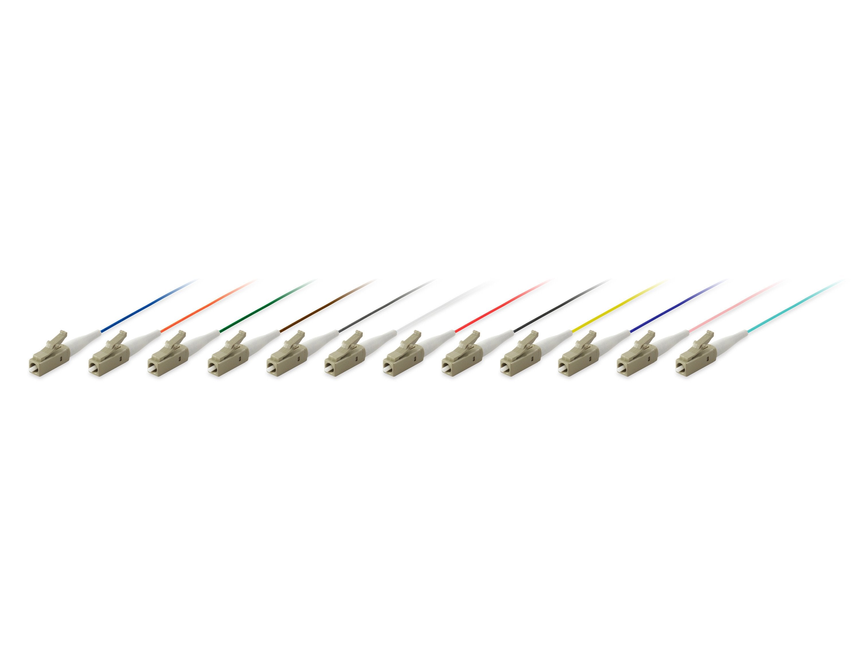 Equip 255642 Cable De Fibra Optica 1 M Lc/Pc Om4 Multicolor