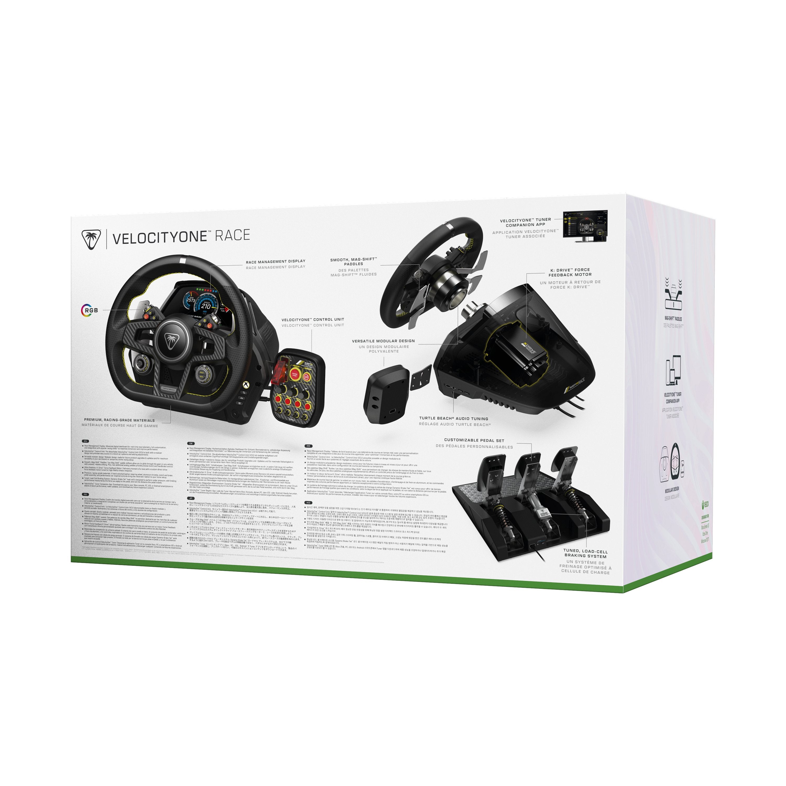 EAN 0731855007264 - Turtle Beach VelocityOne Negro USB Volante + Pedales PC, Xbox One, Xbox Series S, Xbox Series X imagen 13