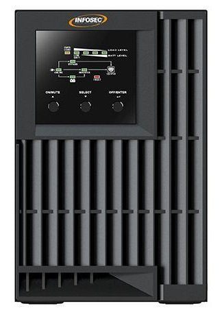 Sai Infosec E4 Value 1000 Sistema De Alimentación Ininterrumpida (Ups) Doble Conversión (En Línea) 1 Kva 3 Salidas Ac