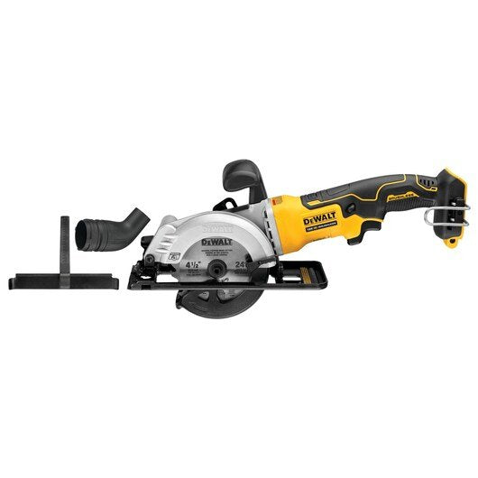 EAN 5035048791936 - DeWALT DCS691N-XJ sierra circular portátil 11,5 cm Negro, Amarillo 4500 RPM 800 W imagen 3
