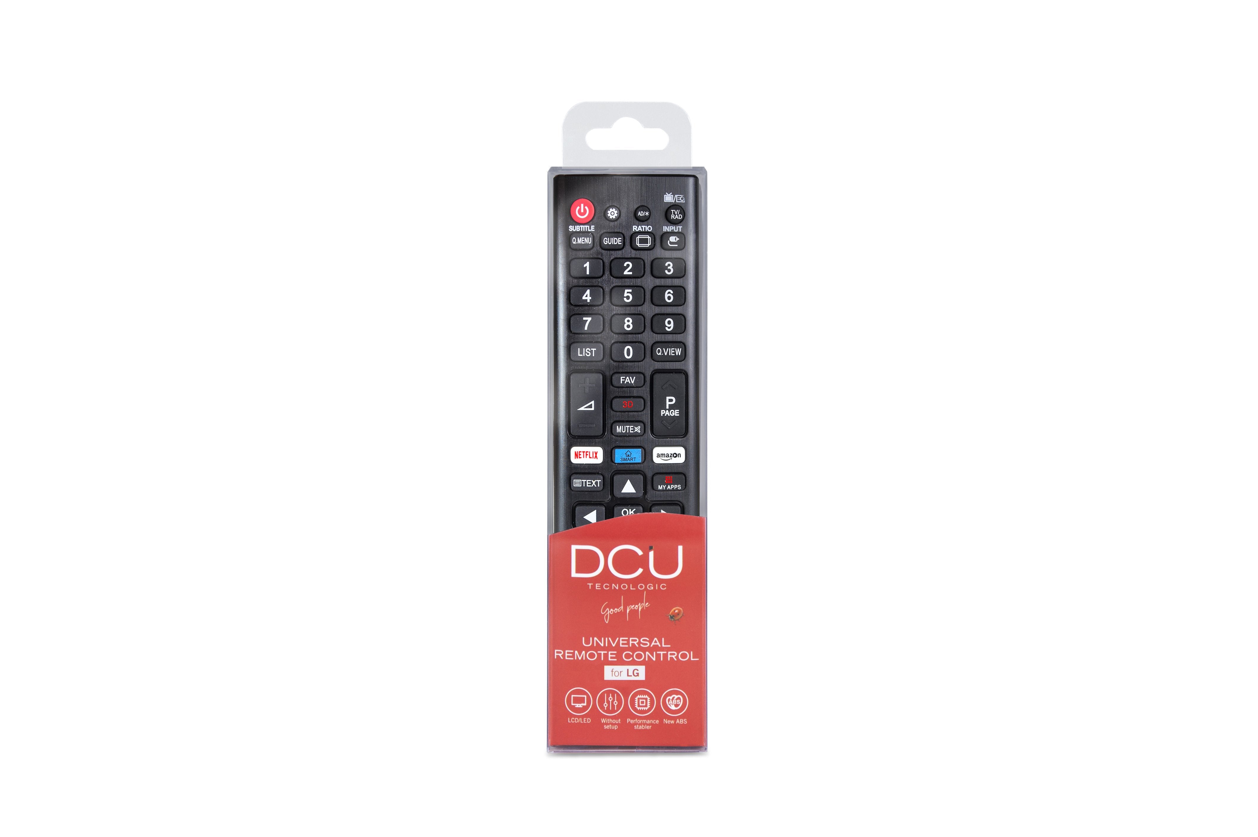 EAN 8436556989810 - DCU Advance Tecnologic 30901020 mando a distancia IR inalámbrico TV Botones imagen 4