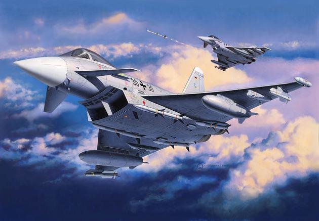 Model Plastikowy Eurofighter Tipohoon