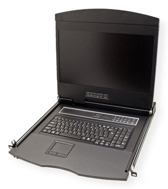19-Zoll-Kvm-Konsole, 48 Cm (19") Tft (16:9), Vga, Usb, Uk-Layout