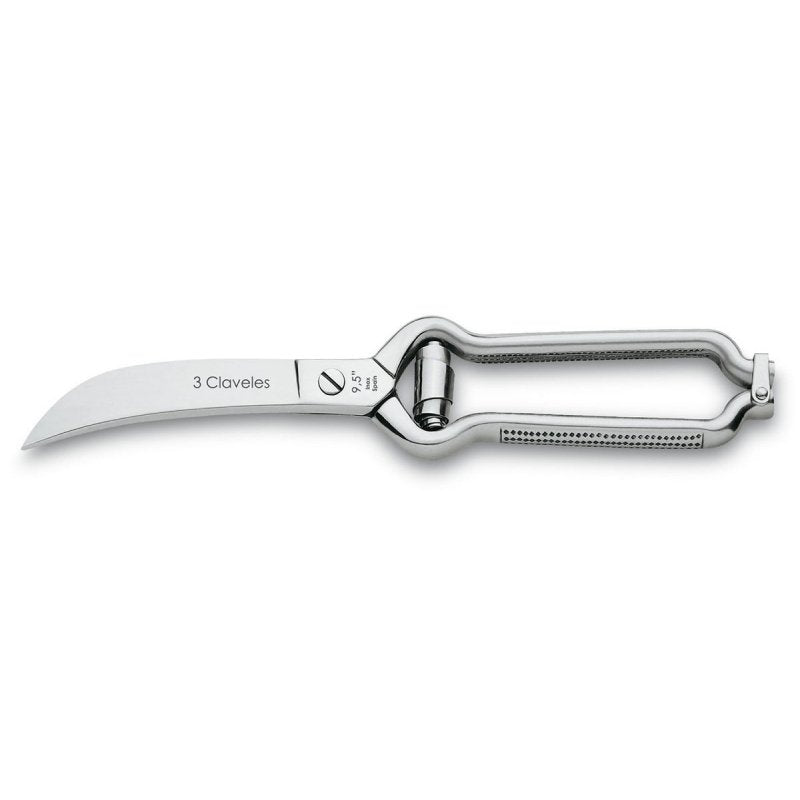 EAN 8410990004346 - 3 Claveles 00434 tijera de cocina 240 mm Acero inoxidable Aves imagen 1