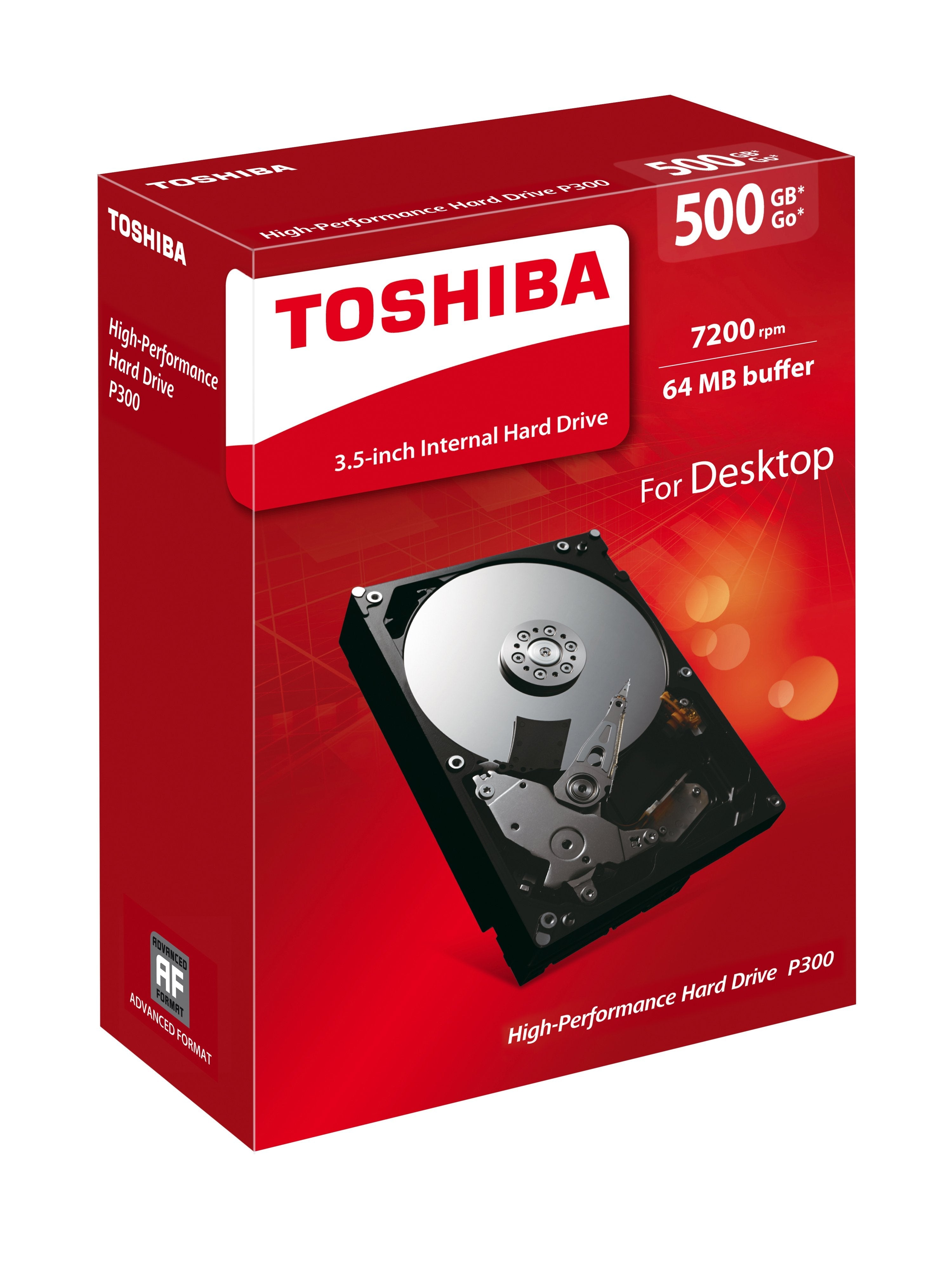 EAN 4051528216691 - Toshiba P300 500GB disco duro interno 7200 RPM 64 MB 3.5" Serial ATA III imagen 7