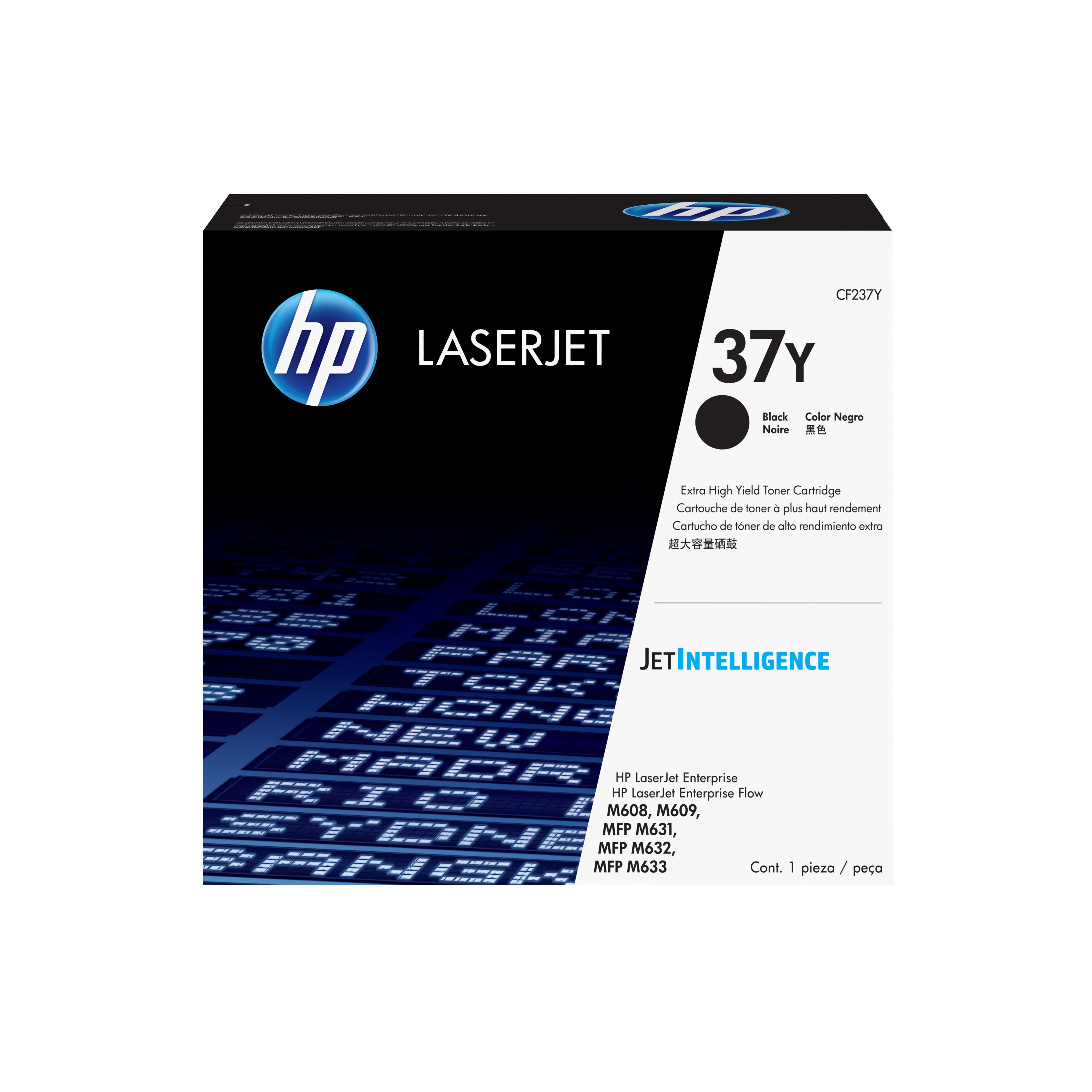 EAN 0889899204221 - HP 37Y Extra High Yield Black Original LaserJet Toner Cartridge cartucho de tóner 1 pieza(s) imagen 1
