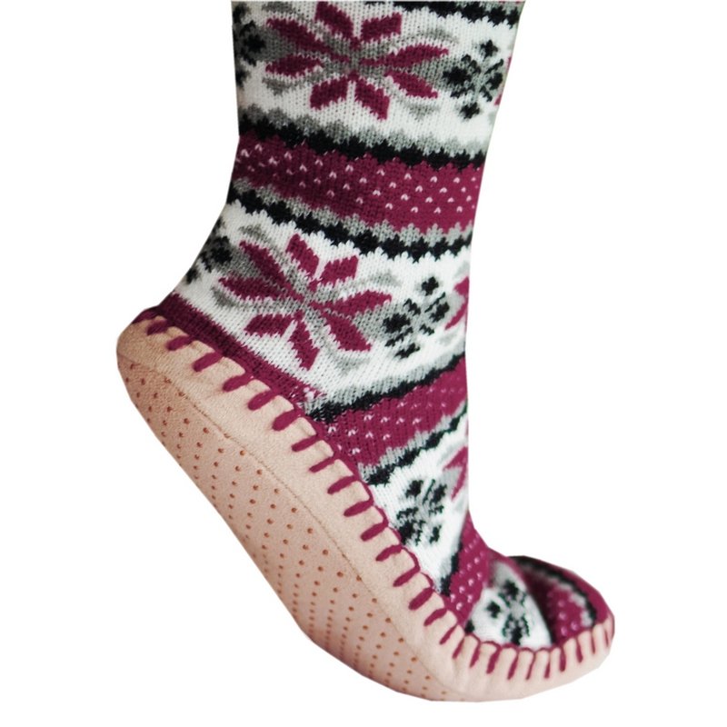EAN 5908246727147 - Glovii GQ5L zapatillas Bota pantufla Unisex Burdeos imagen 4