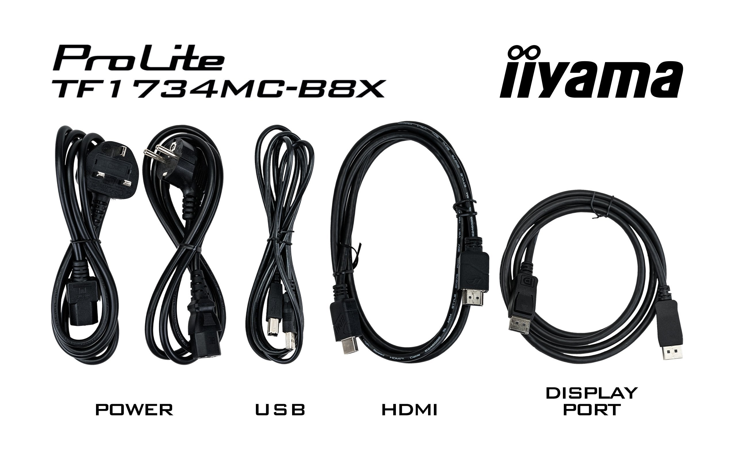 EAN 4948570127818 - iiyama ProLite TF1734MC-B8X pantalla para PC 43,2 cm (17") 1280 x 1024 Pixeles SXGA LCD Pantalla táctil M imagen 9