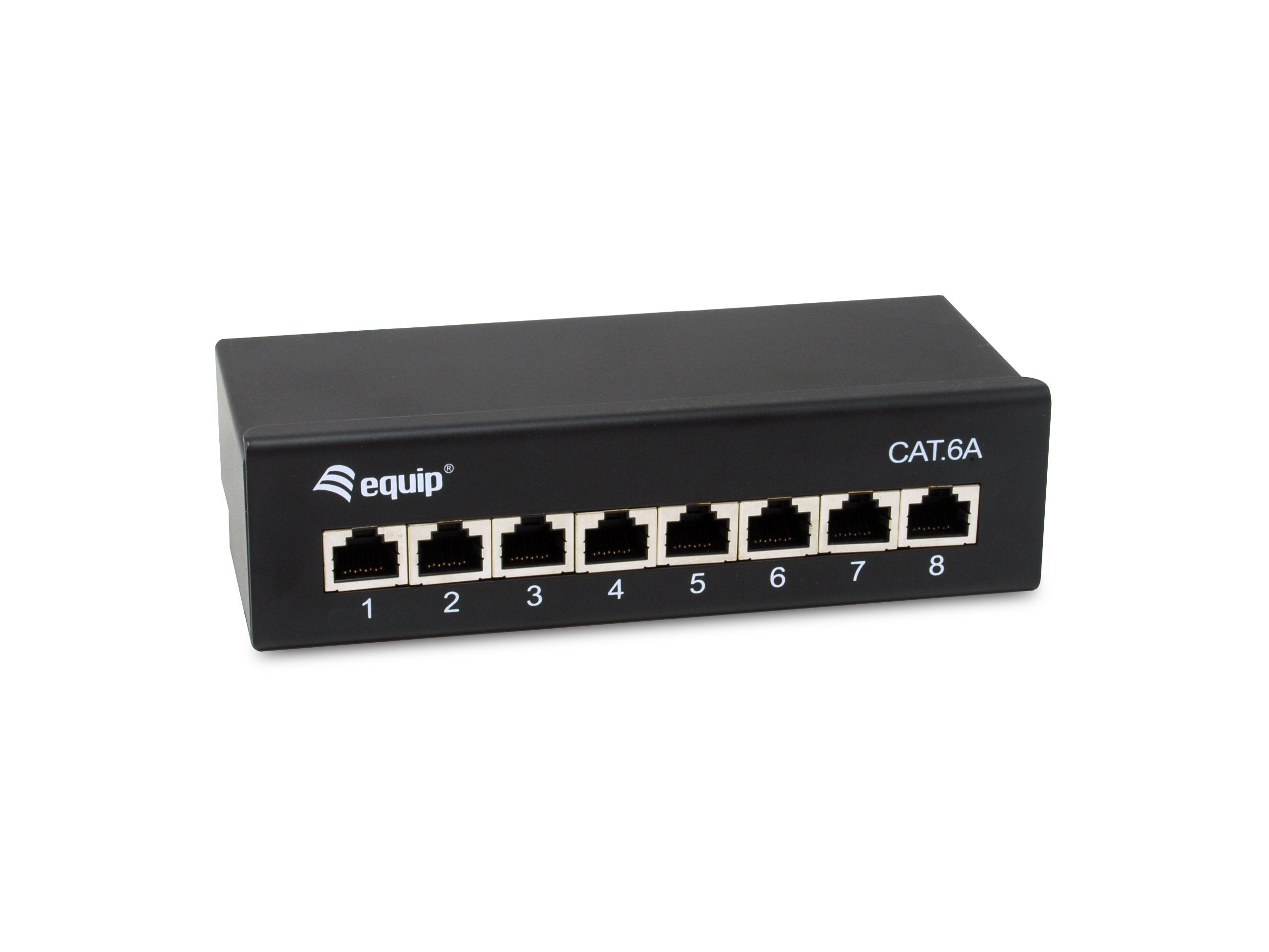 Equip Patchpanel 8x Rj45 Cat6a Ftp 1he Premium Negro