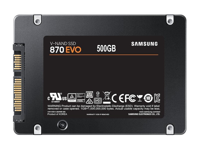 EAN 8806090545924 - Samsung 870 EVO 500 GB 2.5" Serial ATA III V-NAND imagen 5