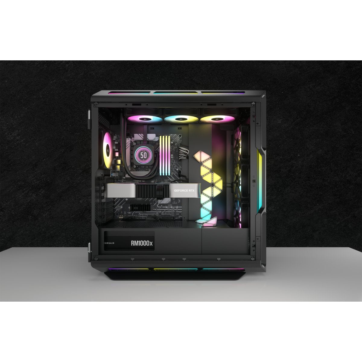 Refrigeración Líquida Corsair Cooling Hydro H150i Icue Elite Lcd Xt 360mm Cw-9060075-Ww