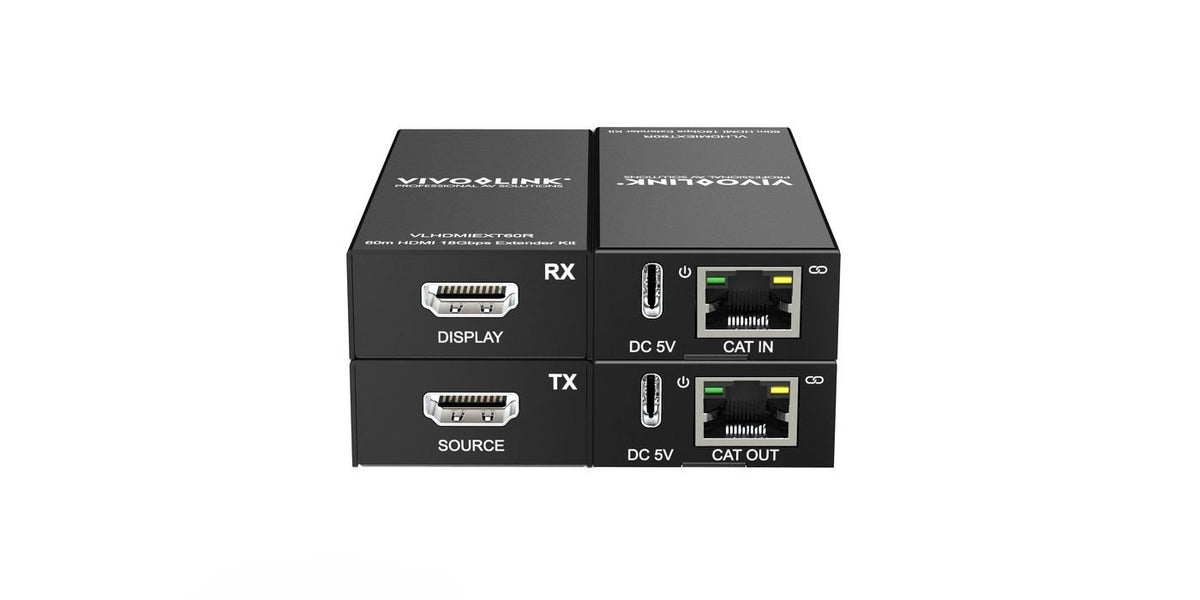 EAN 5715328014312 - Vivolink VLHDMIEXT60 extensor audio/video Transmisor y receptor de señales AV Negro imagen 3