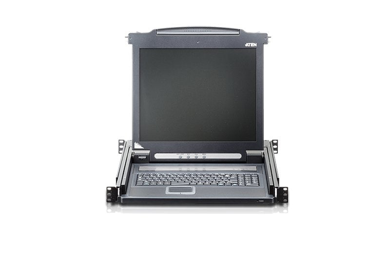Aten Cl1000m-Ata-Ag Consola Kvm Lcd 17 + Teclado + Touchpad 19 1u Ingles