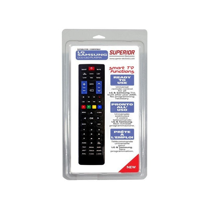 Mando Para Tv Lg-Samsung Smart Superior