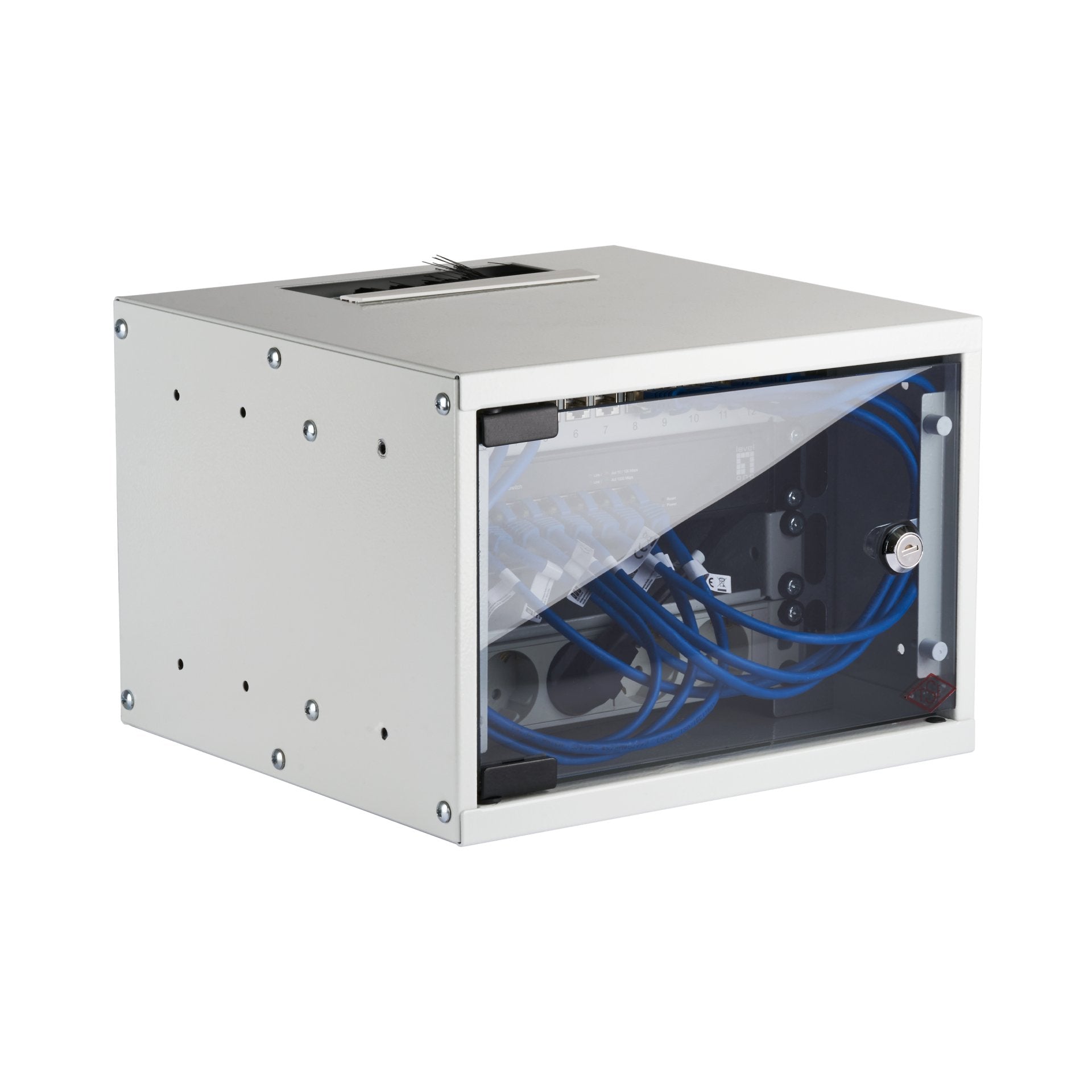 EAN 4049759322328 - EFB Elektronik WGB-1004GR.30-SET1 armario rack 4U Bastidor de pared Gris imagen 1