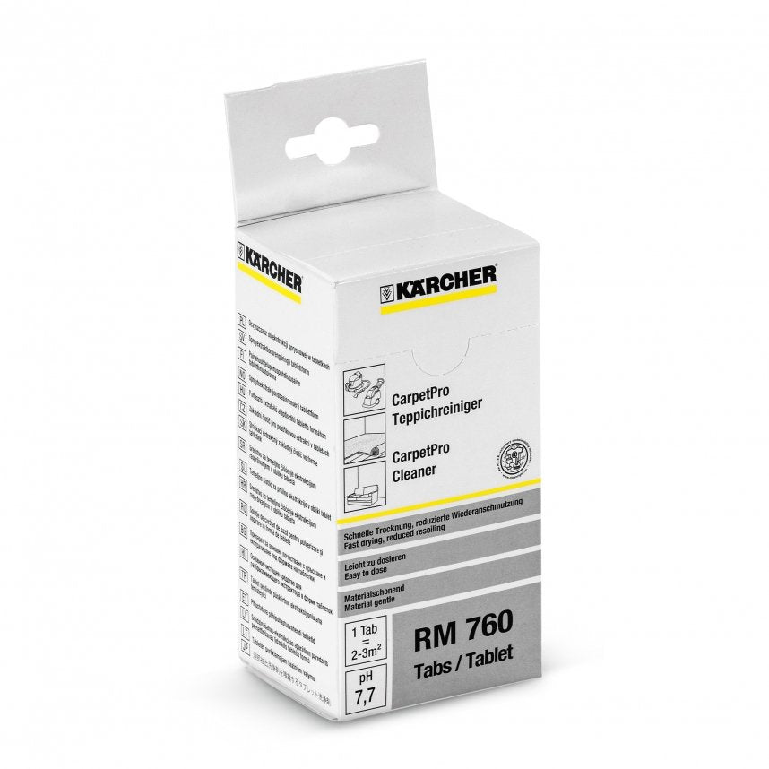 Kärcher Limpiador De Alfombras Carpetpro Rm 760 Tabletas, Agente De Limpieza 6.295-850.0