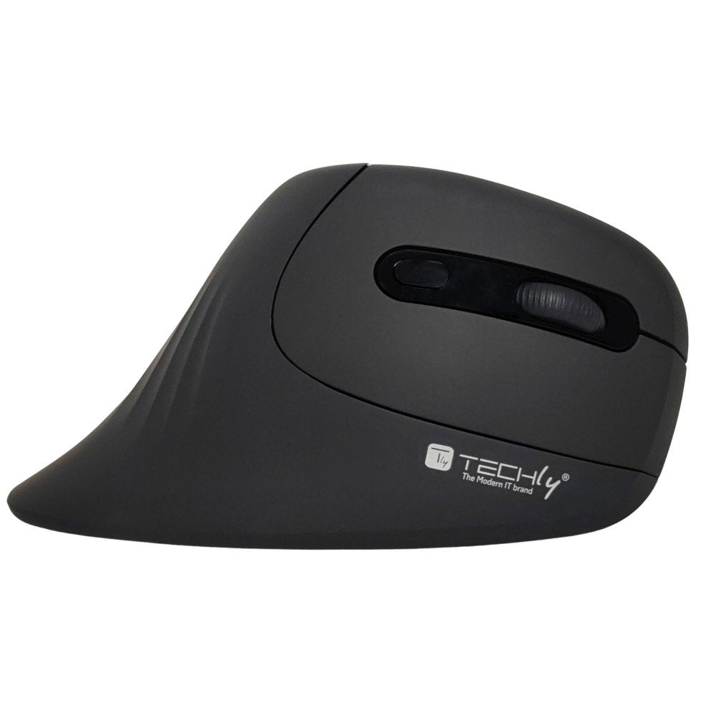 Ratón Óptico Vertical Ergonómico Inalámbrico Techly De 3200 Dpi