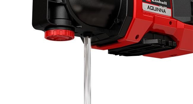 Bomba De Jardín A Batería Einhell Aquinna 18/30 F Led, 18 Voltios Rojo/Negro, Sin Batería Ni Cargador