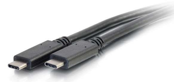 C2g 1m Usb Type C Cable 4k Support Usb 3.1 (Gen 2) M/M Usb C Cable Cable Usb 24 Pin Usb-C (M) A 24 Pin Usb-C (M) Usb 3.1 Gen 2 / Thunderbolt 3 1 M Negro