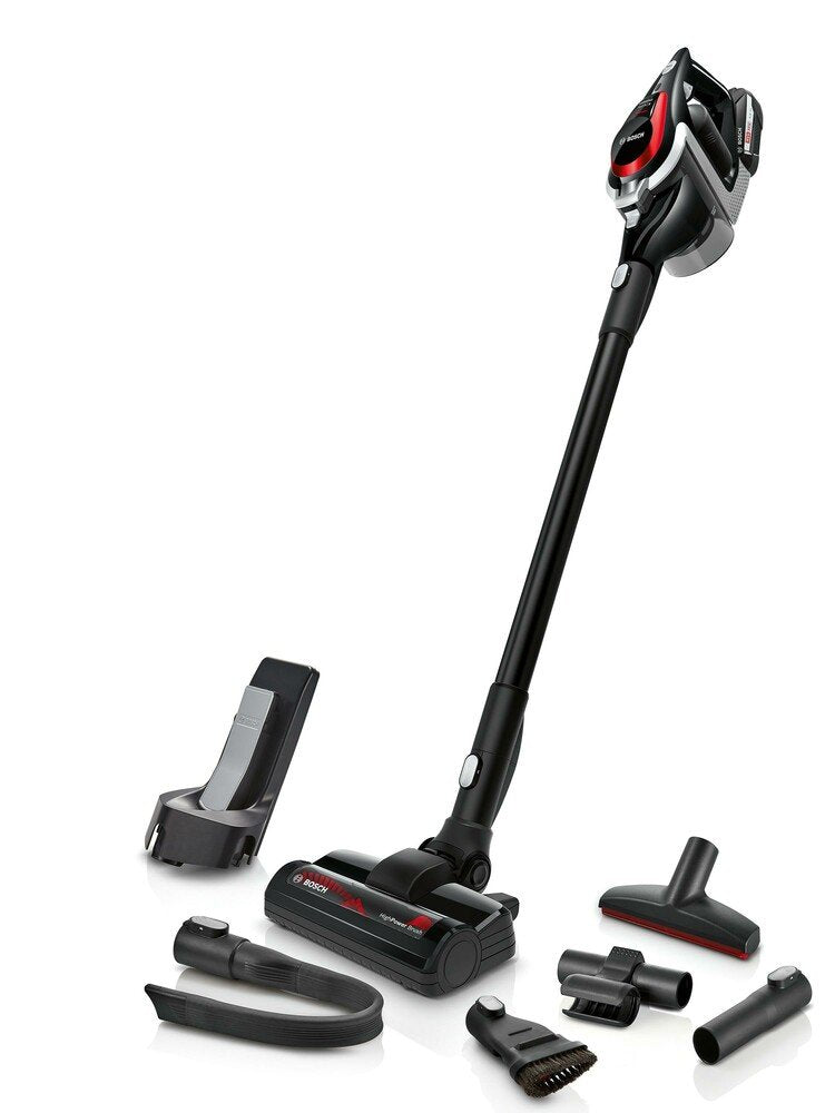 EAN 4242005222063 - Bosch BSS81POW1 aspiradora de pie y escoba eléctrica Aspiradora escoba Batería Secar Negro 5 Ah imagen 1