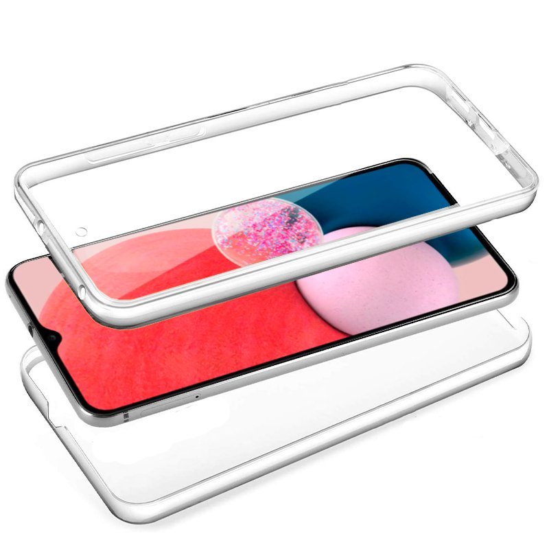 Funda Resistente Para Móvil, De Tipo Transparente, Silicona Semirígida 360º, Cubre Parte Frontal Y Trasera Del Smartphone.
Nada Podrá Destruir Tu Smartphone, Ni Caídas, Ni Golpes, Ni Arañazos... Tanto La Pantalla