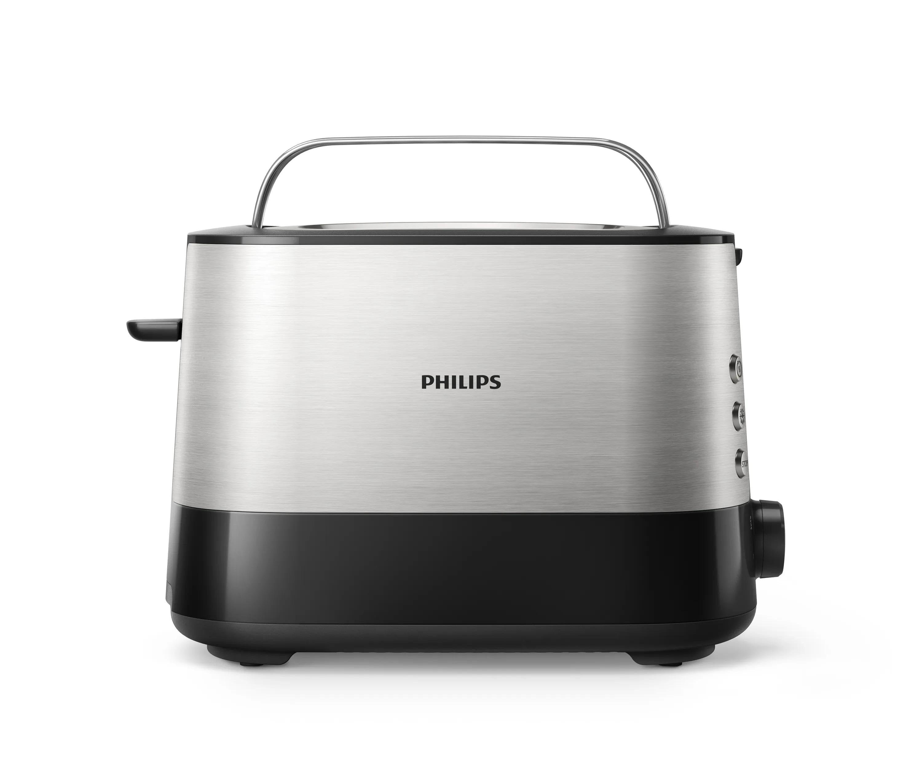EAN 8710103792420 - Philips Viva Collection HD2635/90 tostadora 7 2 rebanada(s) 950 W Negro, Titanio imagen 9