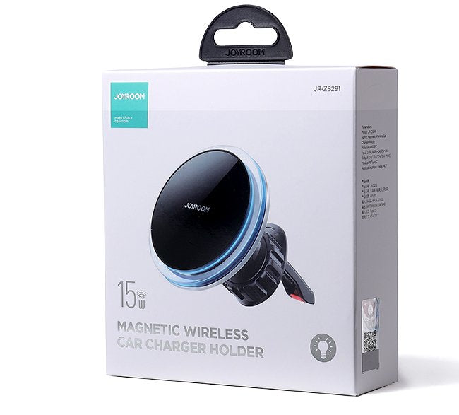 EAN 6941237197160 - JOYROOM JR-ZS291 soporte Soporte activo para teléfono móvil Wireless charger Negro imagen 2
