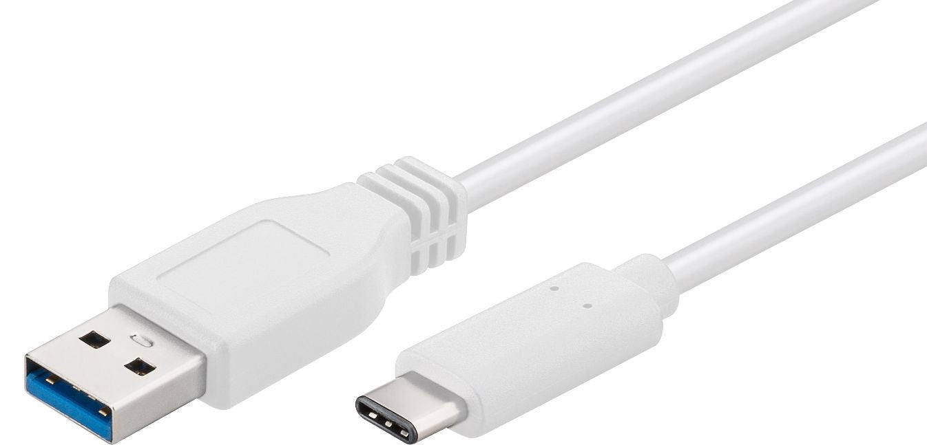 EAN 5711783204909 - Microconnect USB3.1CA05W cable USB USB 3.2 Gen 1 (3.1 Gen 1) 0,5 m USB C USB A Blanco imagen 1