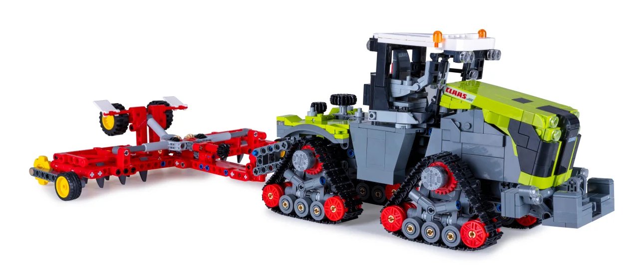 Jamara Cada Claas Xerion 1:32 Bricks Amarillo 8+