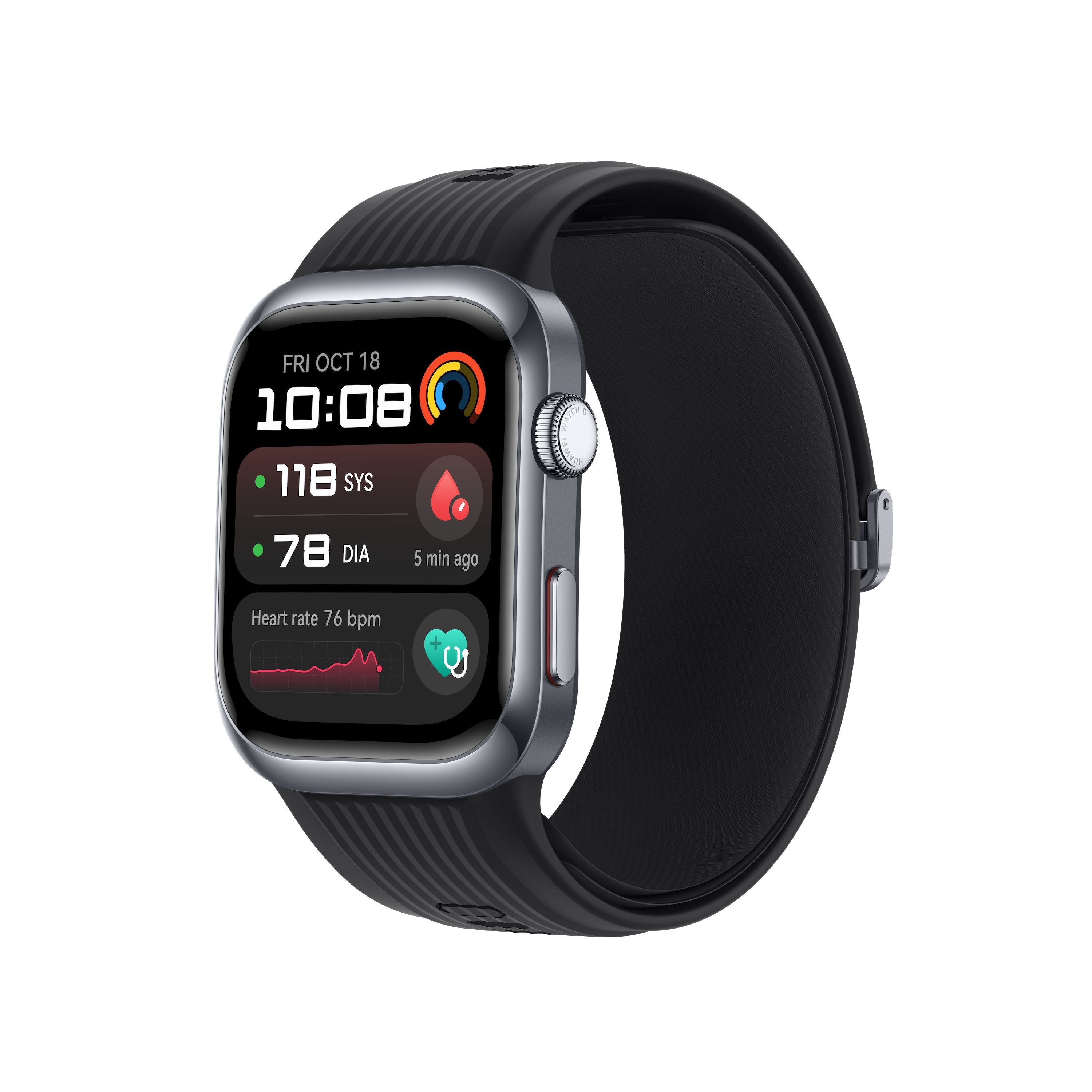 EAN 6942103131417 - Huawei Watch D2 4,62 cm (1.82") AMOLED 38 mm Digital 480 x 408 Pixeles Pantalla táctil Aluminio imagen 2