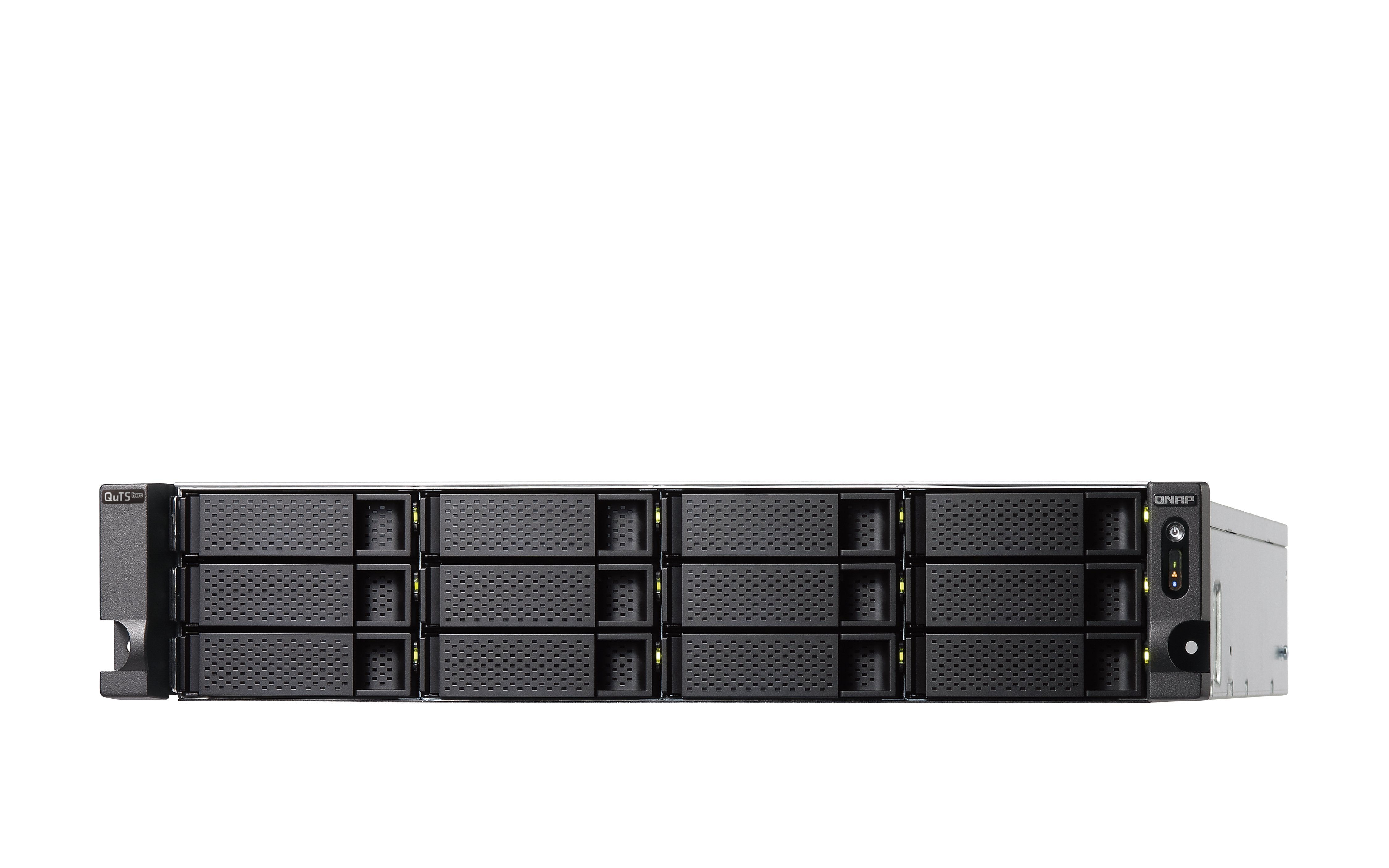 EAN 4711103081242 - QNAP TS-H1886XU-RP-R2 NAS Bastidor (3U) Intel® Xeon® D D-1622 32 GB DDR4 0 TB QuTS hero Negro, Gris imagen 7