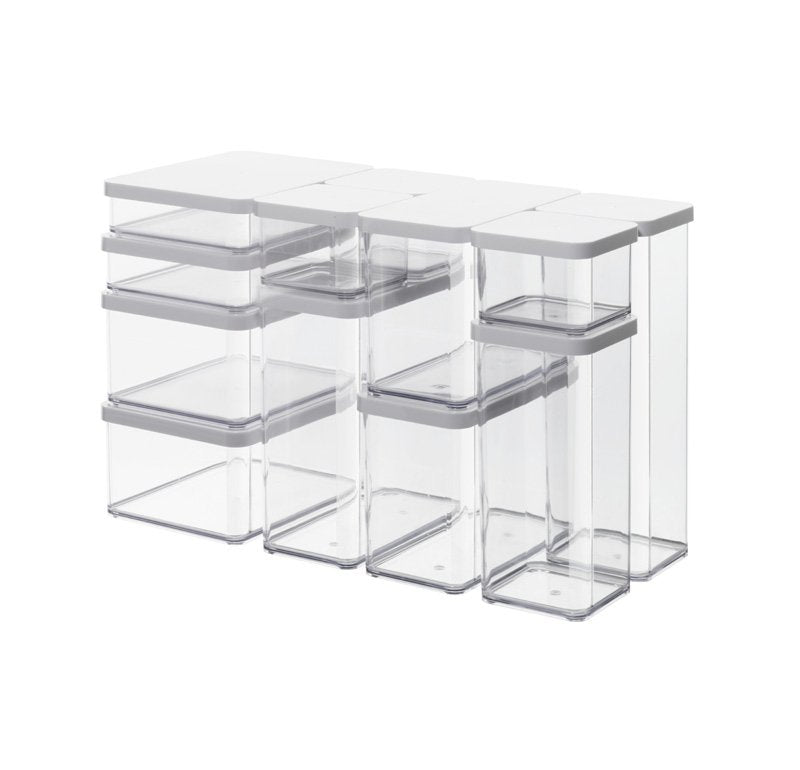 EAN 7610859153913 - Rotho Loft 11604 Rectangular Dispensador 1 L Transparente, Blanco imagen 3