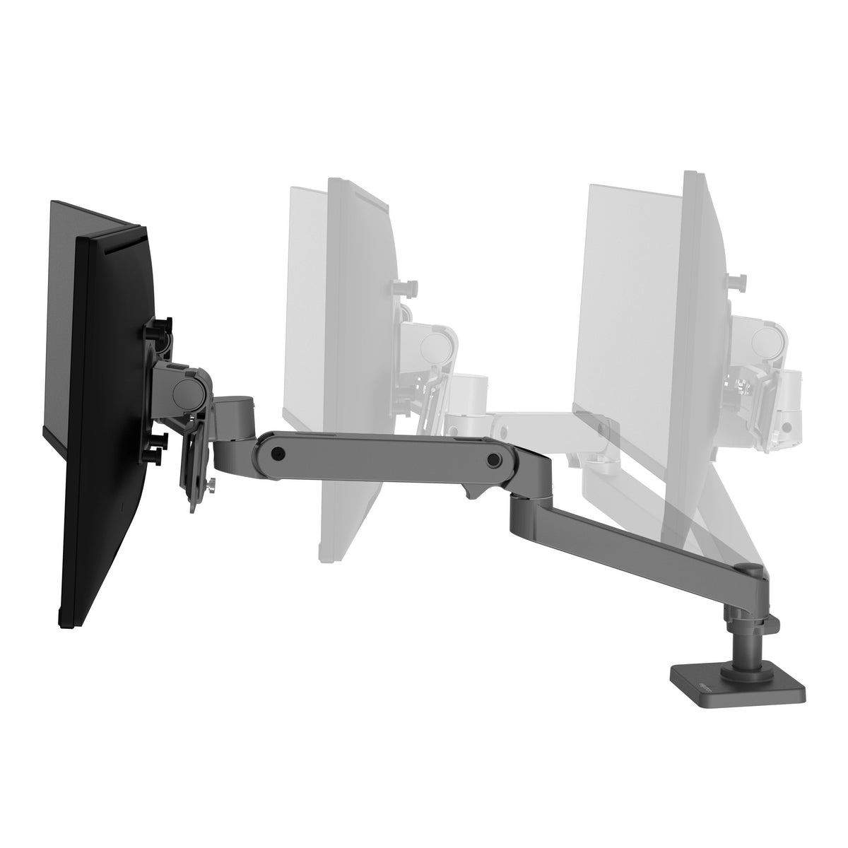 Ergotron Lx Pro - Kit De Fijación (Brazo Articulado) - Modular - Para 2 Lcd-Displays - Gris Oscuro - Tamaño De Pantalla: Hasta 68,6 Cm (Hasta 27 Pulgadas)