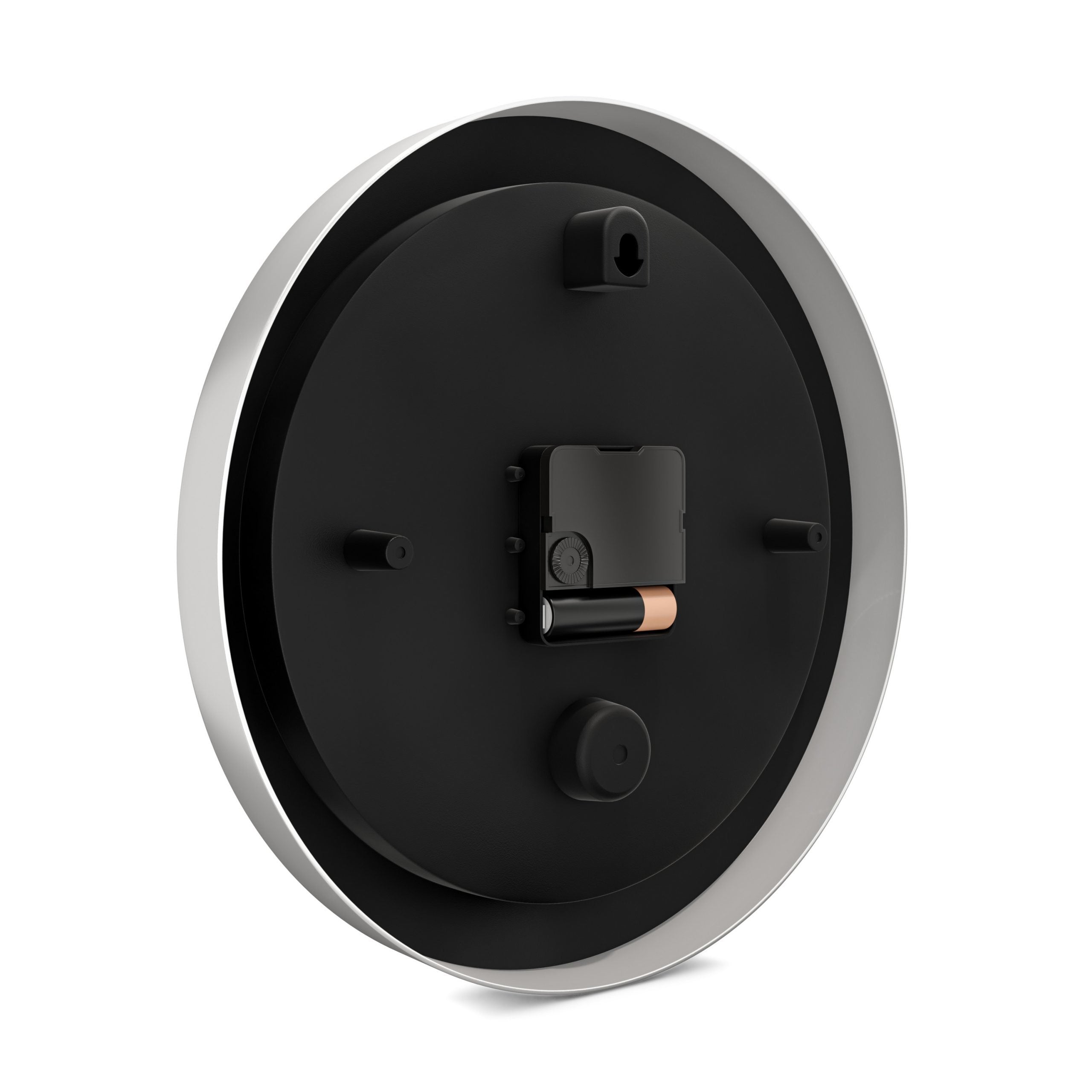 Mebus 52451 Reloj De Mesa O Pared Reloj Digital Alrededor Blanco